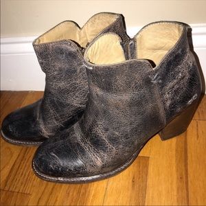 Bed Stu Black Lux Yell Boots. Size 11. 3 in. heel.